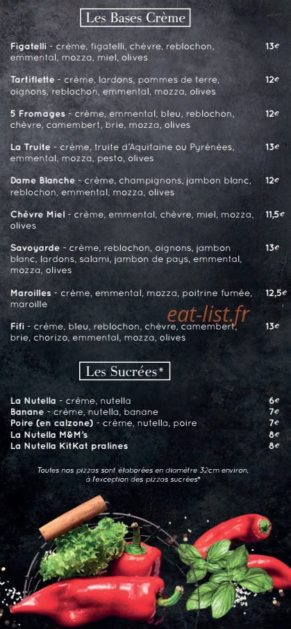 Entre Amis — carte page 4