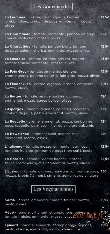 Entre Amis — carte page 3