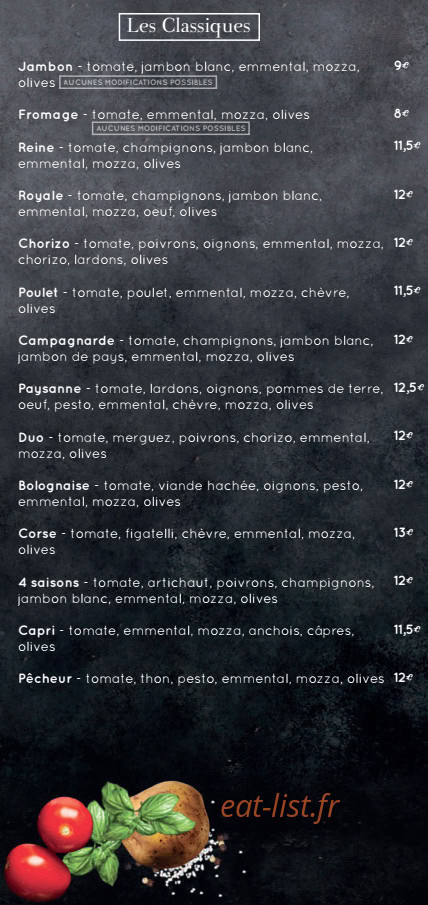 Entre Amis — carte page 2