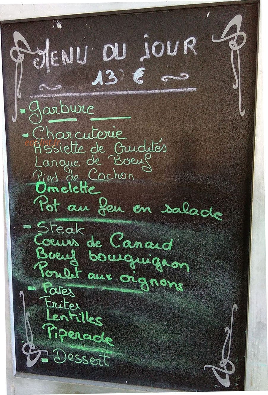 Le Haou — carte page 1
