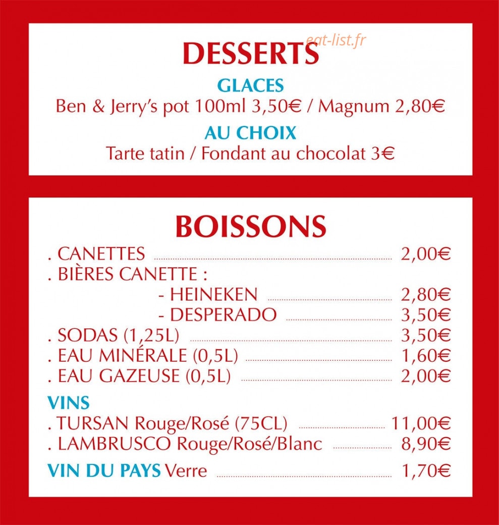 Bon Apat — carte page 4