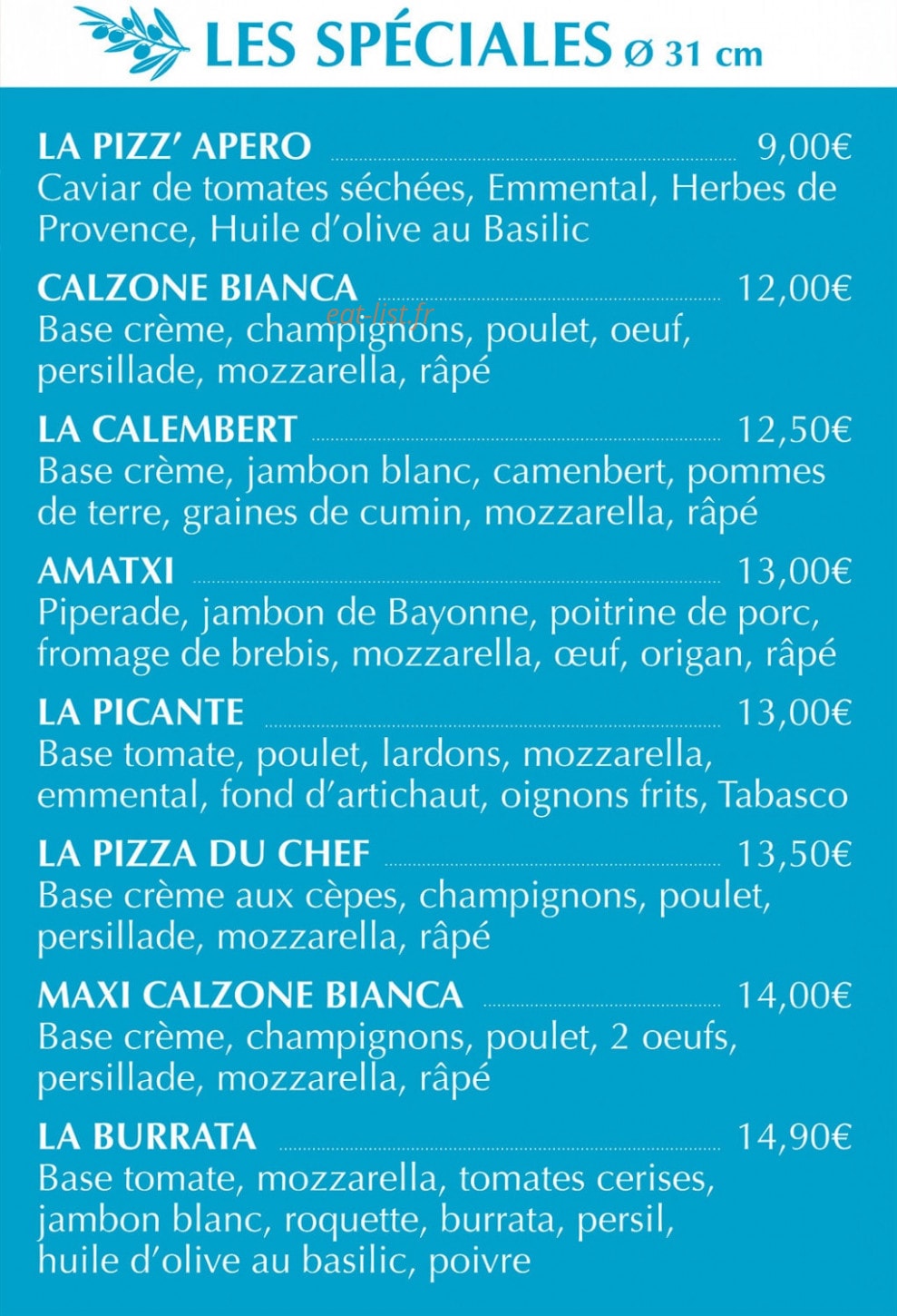 Bon Apat — carte page 3