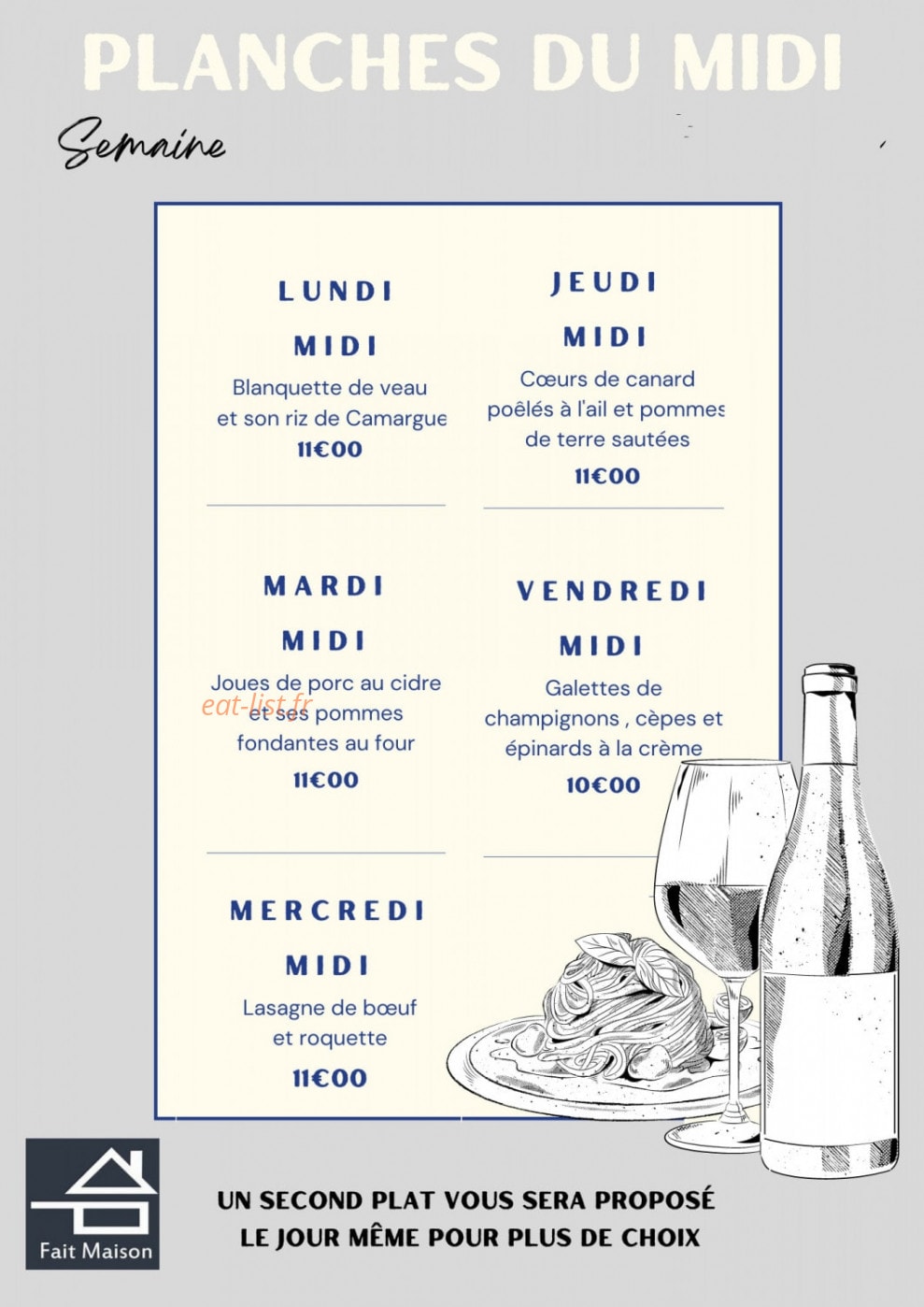 La Franchouillarde — carte page 1