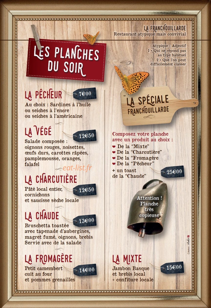 La Franchouillarde — carte page 2