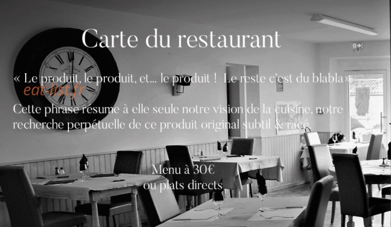 Chez Léonie — carte page 3
