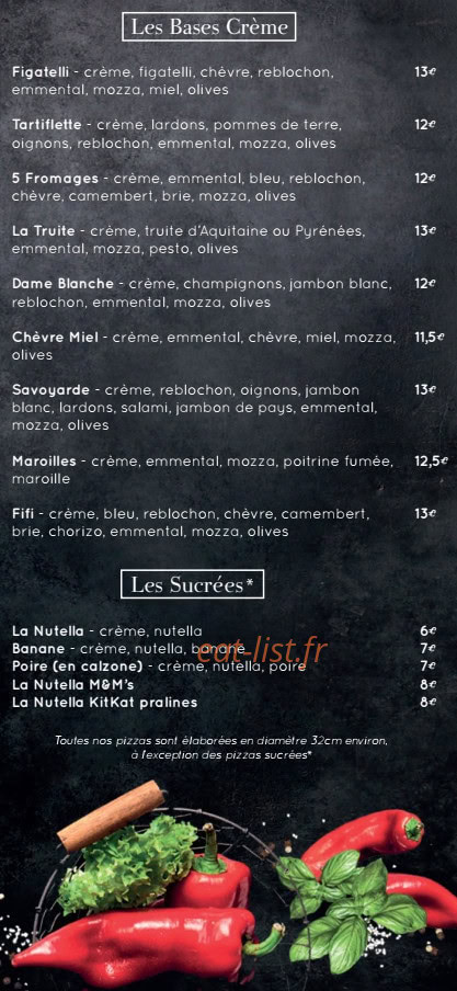 Entre Amis — carte page 4