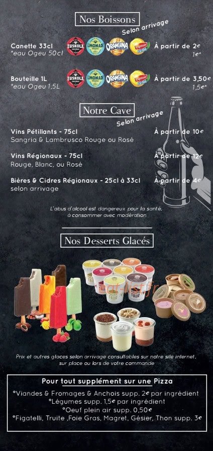 Entre Amis — carte page 5