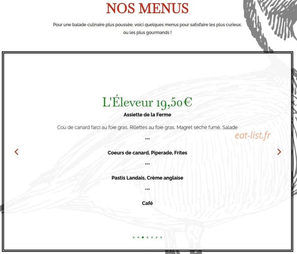 Ferme Moulié — carte page 8