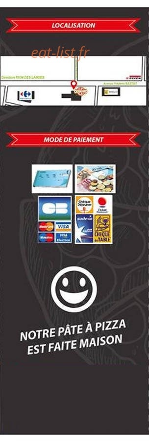 Bruno pizzas — carte page 8