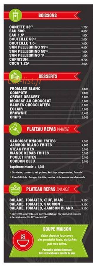 Bruno pizzas — carte page 6