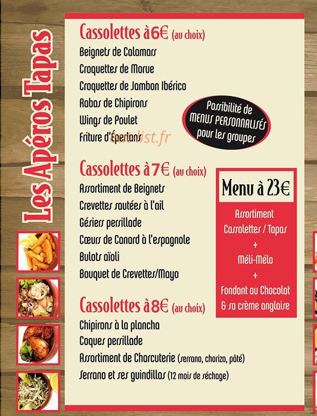 L'Écailler et sa Plancha — carte page 2
