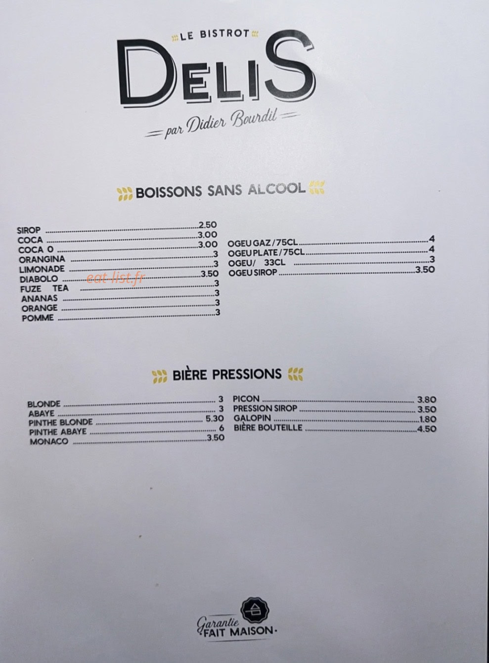 Le Délis — carte page 5