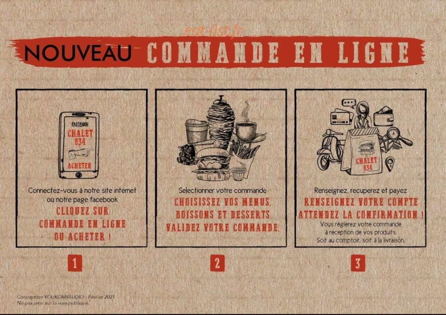 Le Chalet 834 — carte page 5