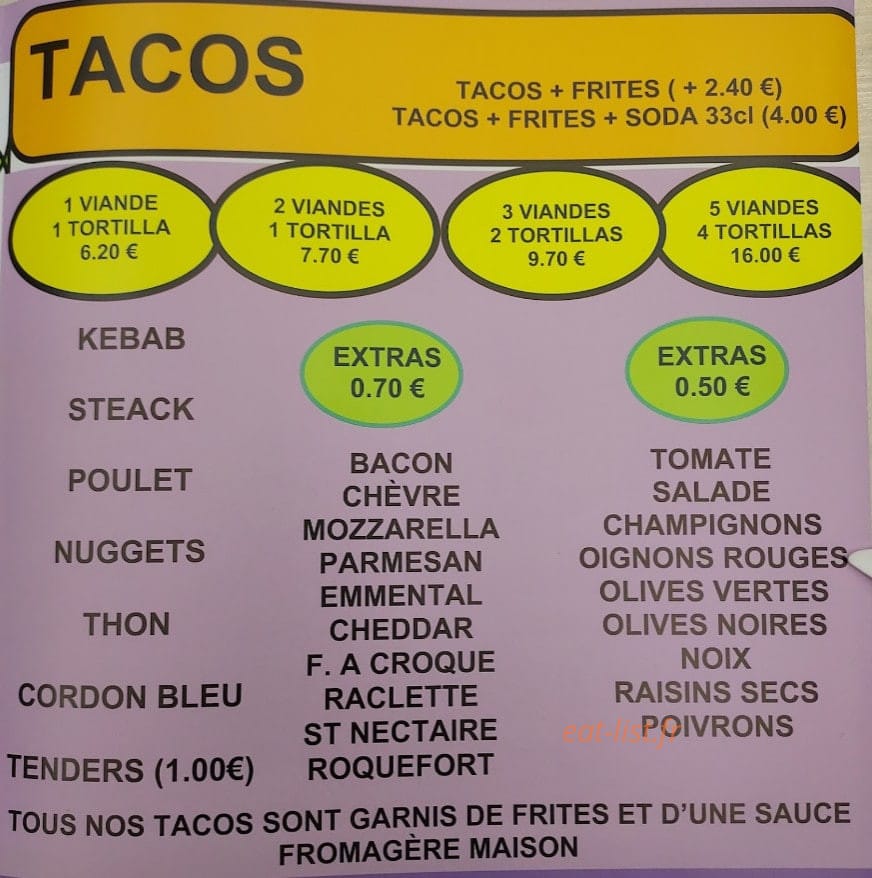 FLO’rilège de saveurs — carte page 2