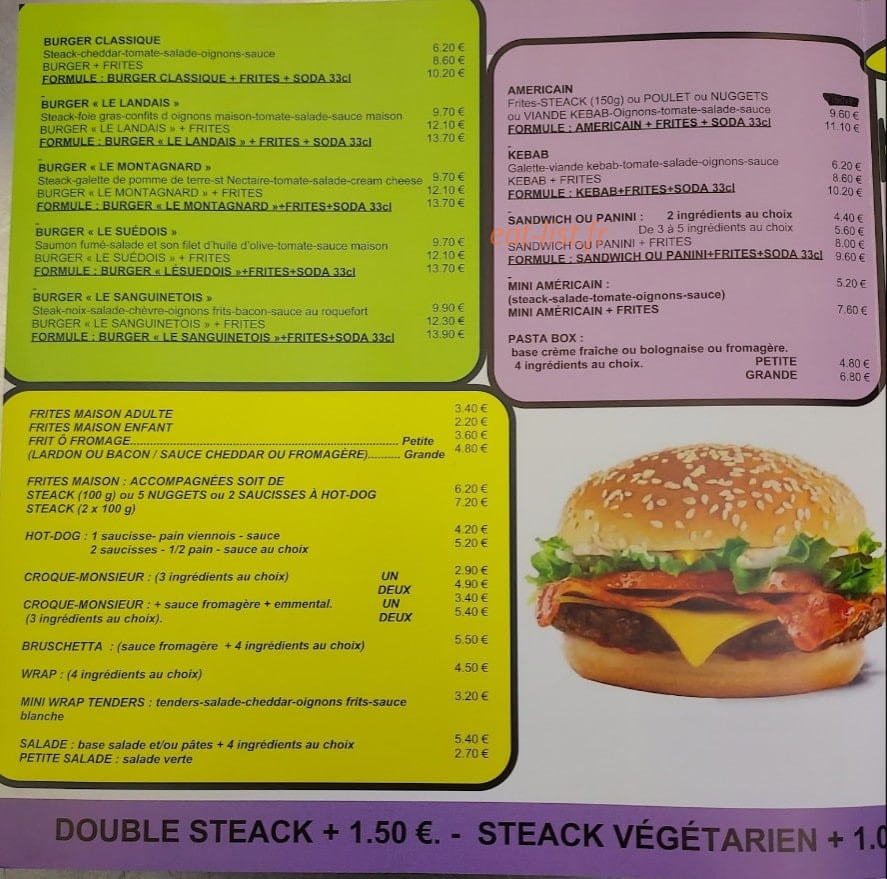 FLO’rilège de saveurs — carte page 4