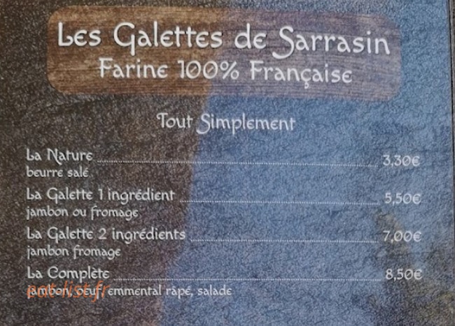 La Bolée — carte page 3