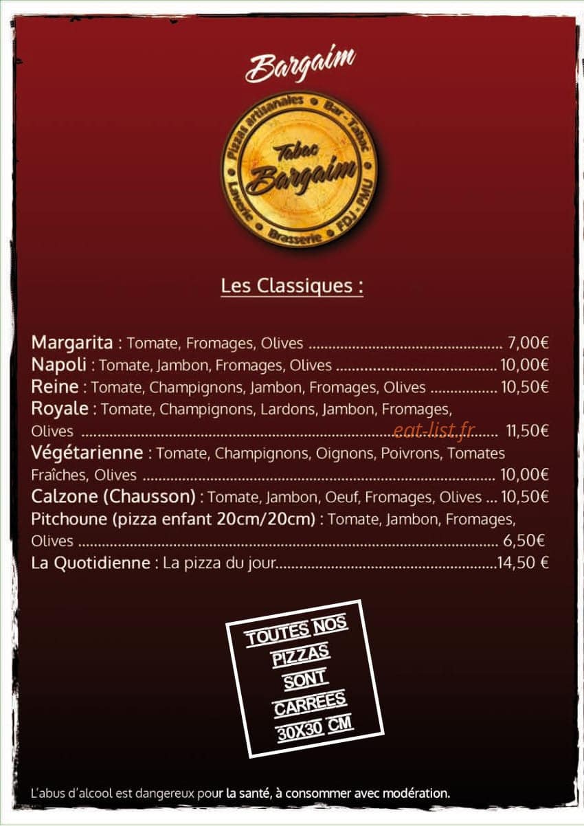 Le Bargaim — carte page 2