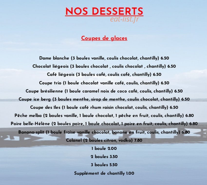 Le Catamaran — carte page 3