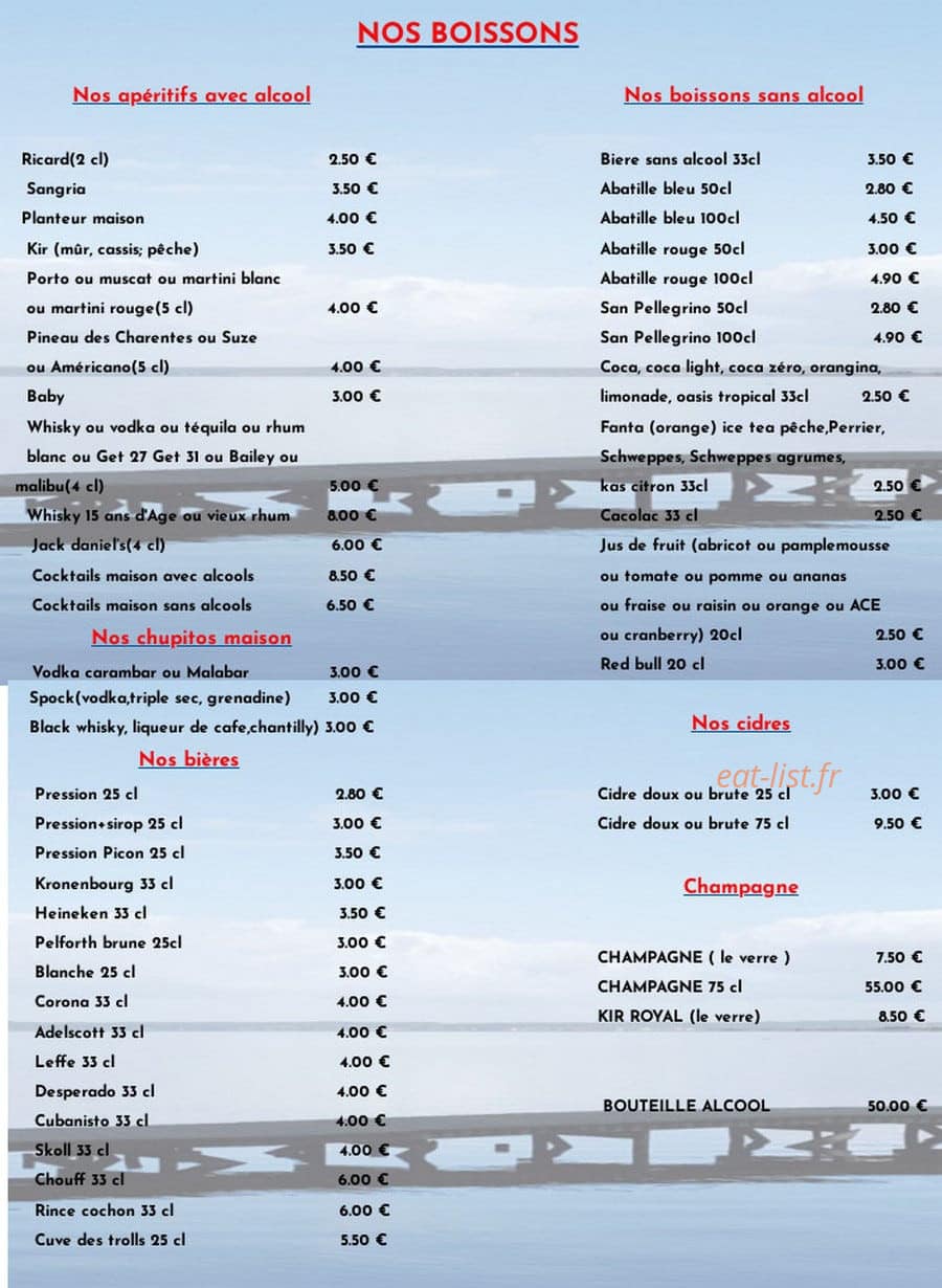 Le Catamaran — carte page 7