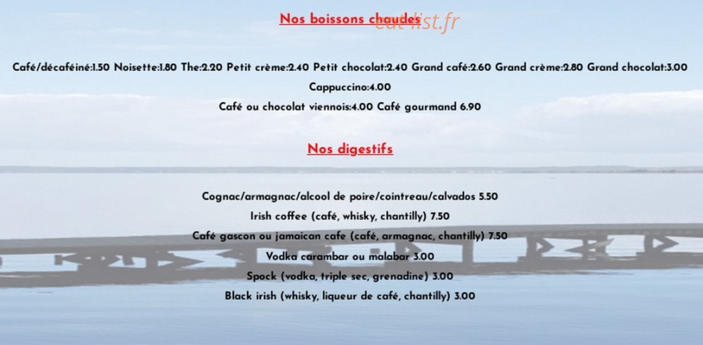 Le Catamaran — carte page 5