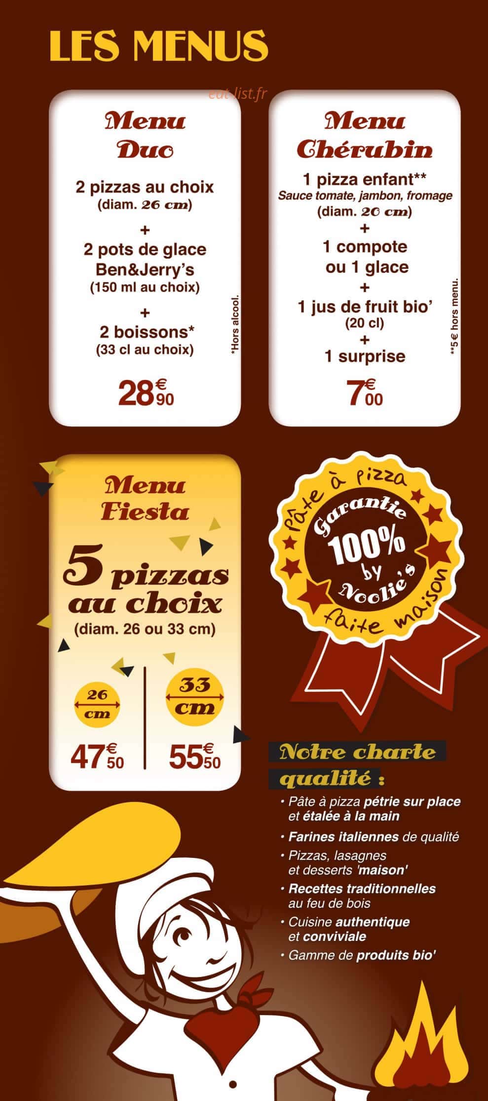 Noolie's — carte page 3