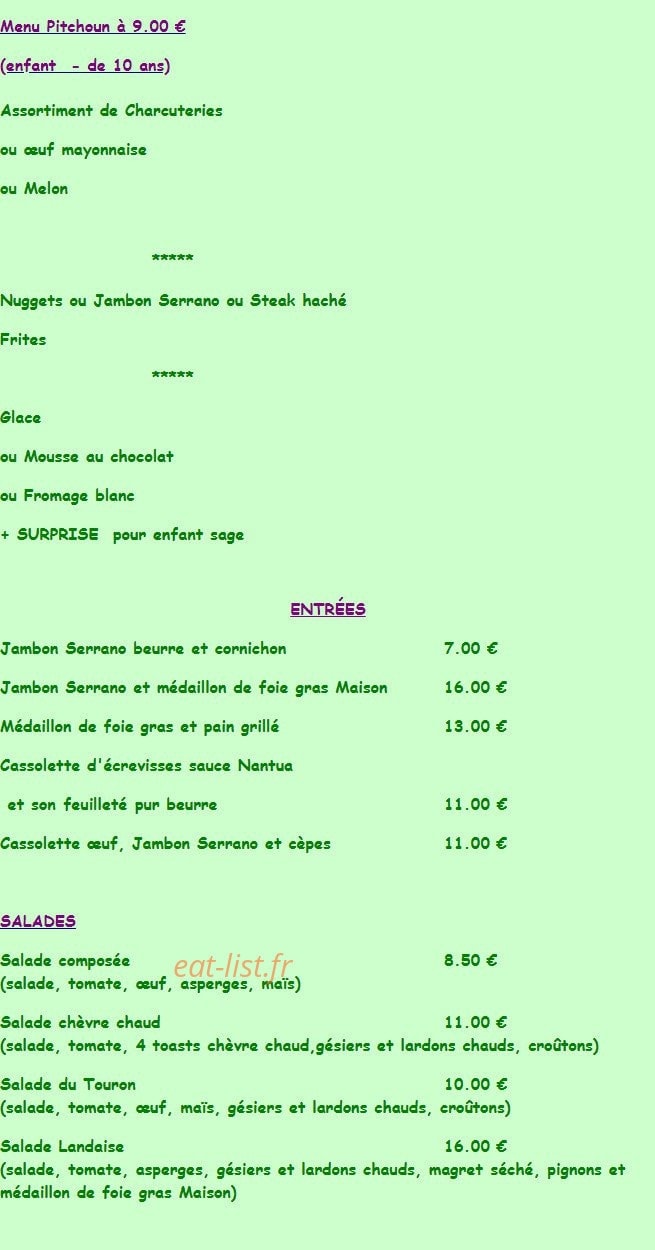 Le Touron — carte page 3