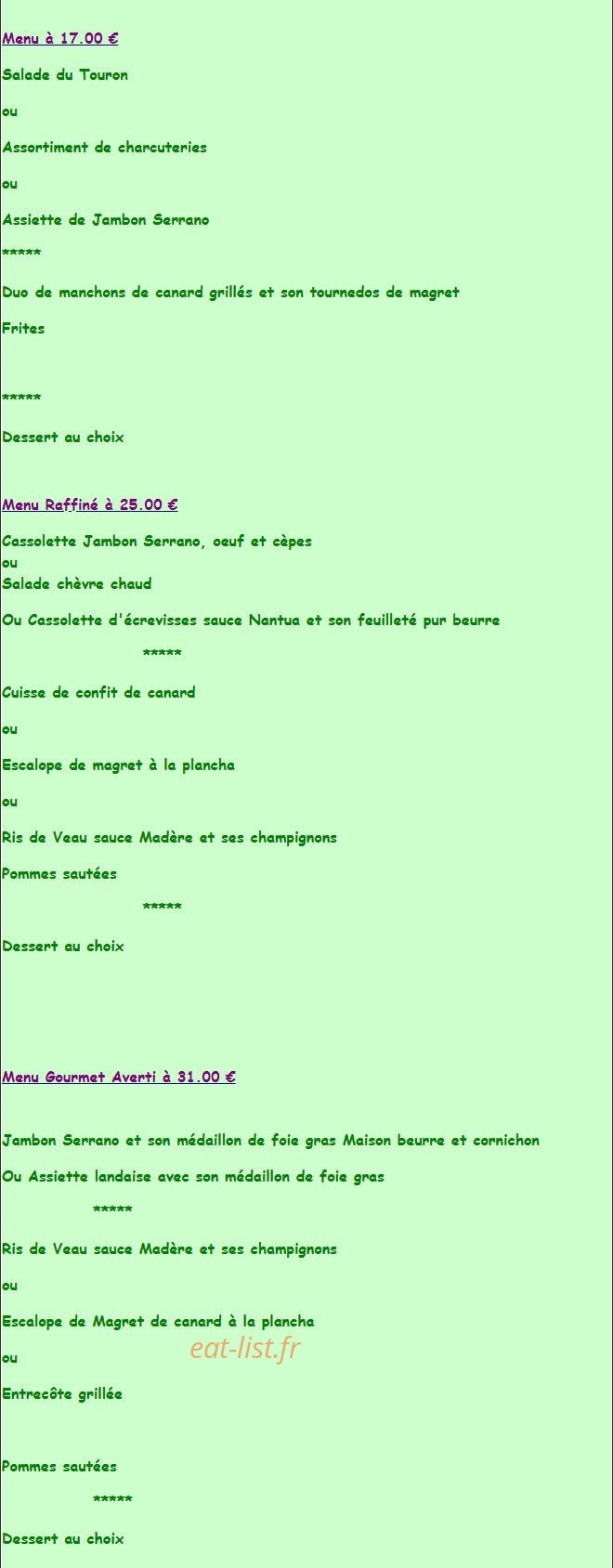 Le Touron — carte page 2