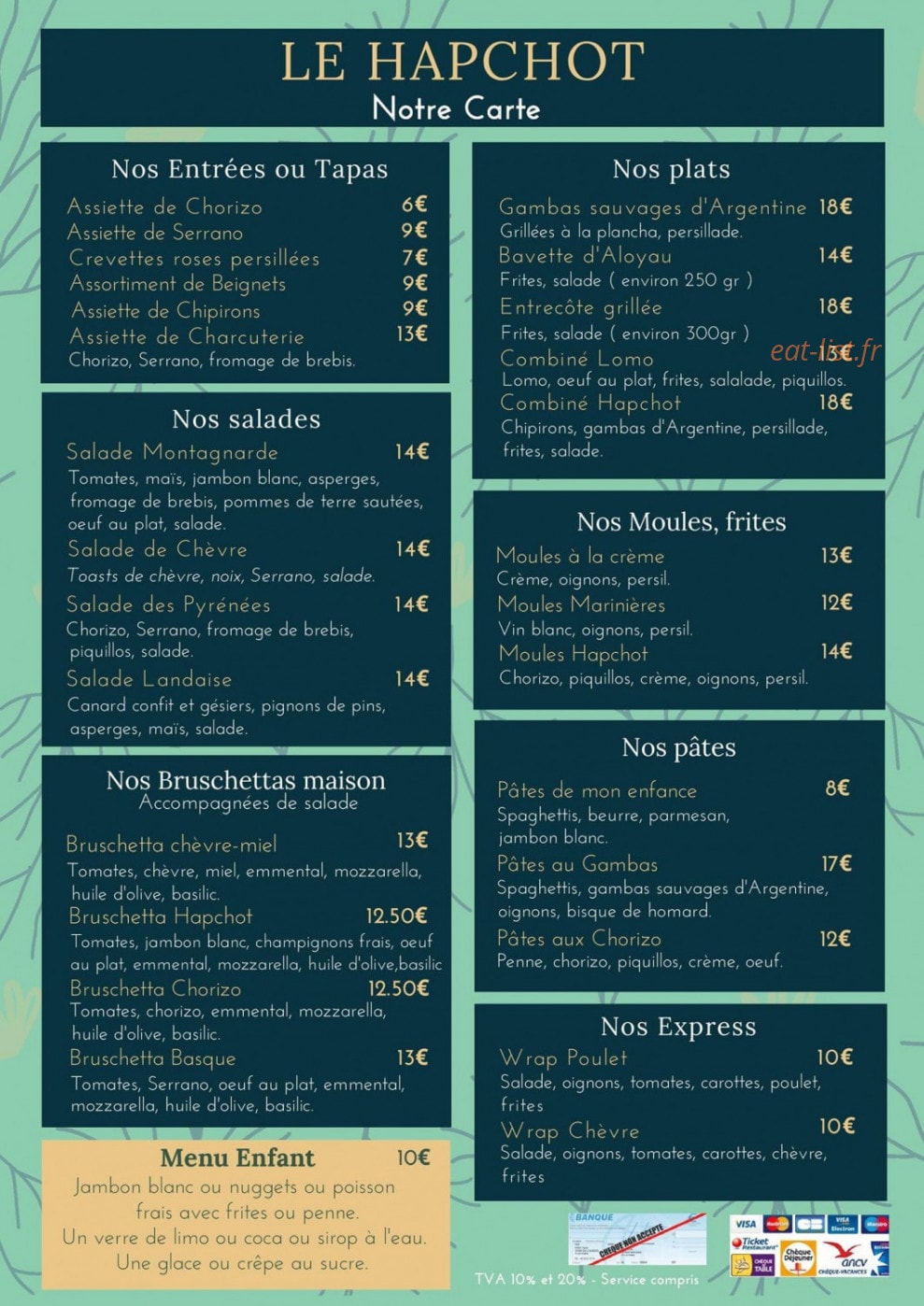 Le Hapchot — carte page 2