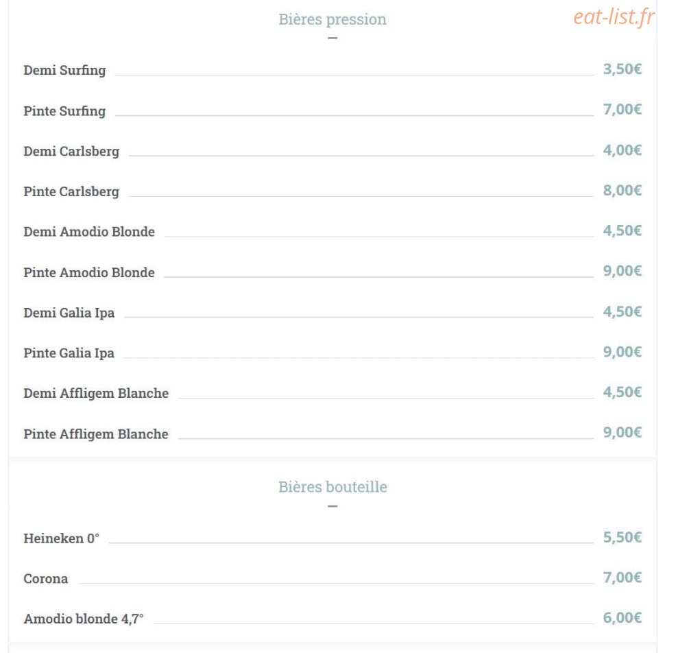 Le Surfing — carte page 9