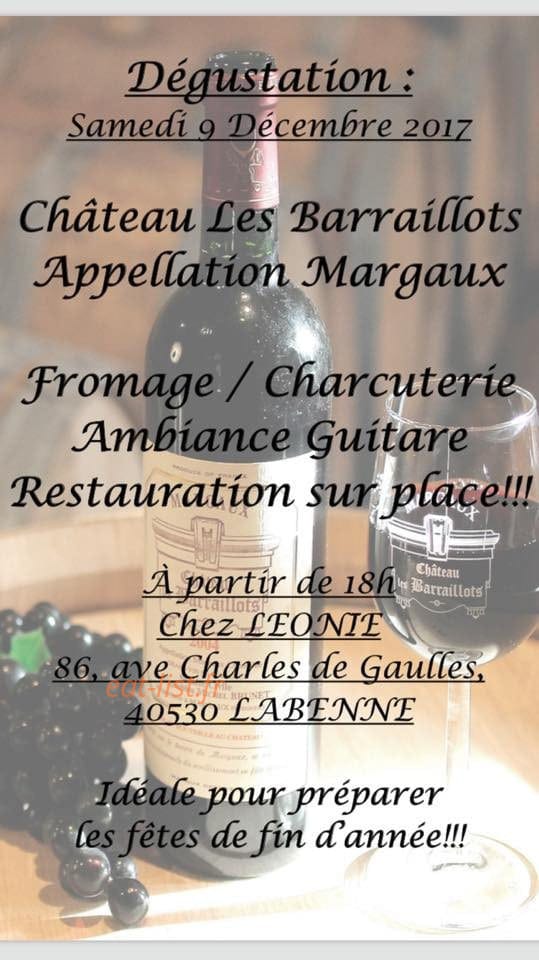 Chez Léonie — carte page 1
