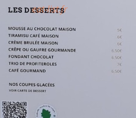 Le Chris — carte page 6