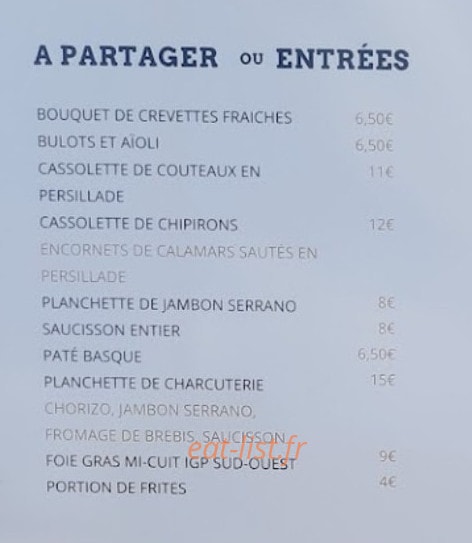 Le Chris — carte page 2