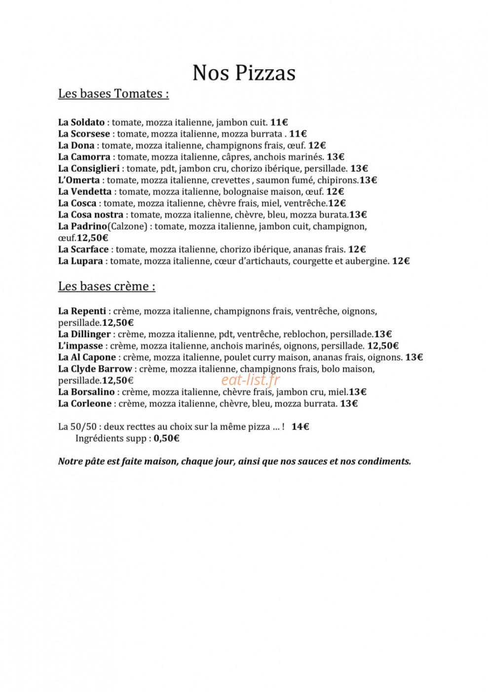 Les Affranchis — carte page 2