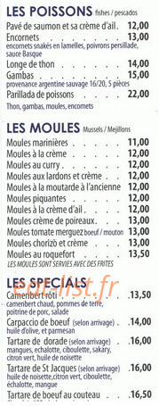 Lou Pescaire — carte page 1