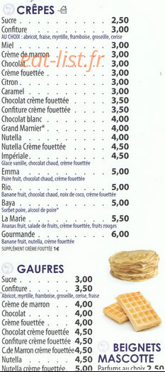 Lou Pescaire — carte page 8