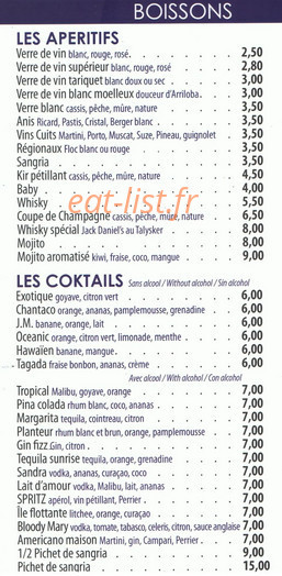 Lou Pescaire — carte page 5