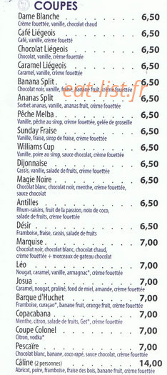 Lou Pescaire — carte page 6