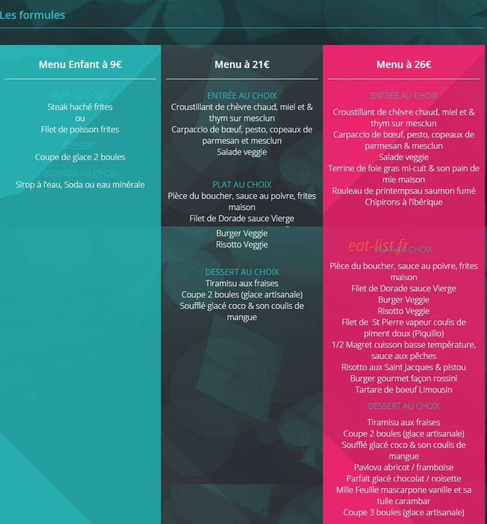Le Rest'O — carte page 3
