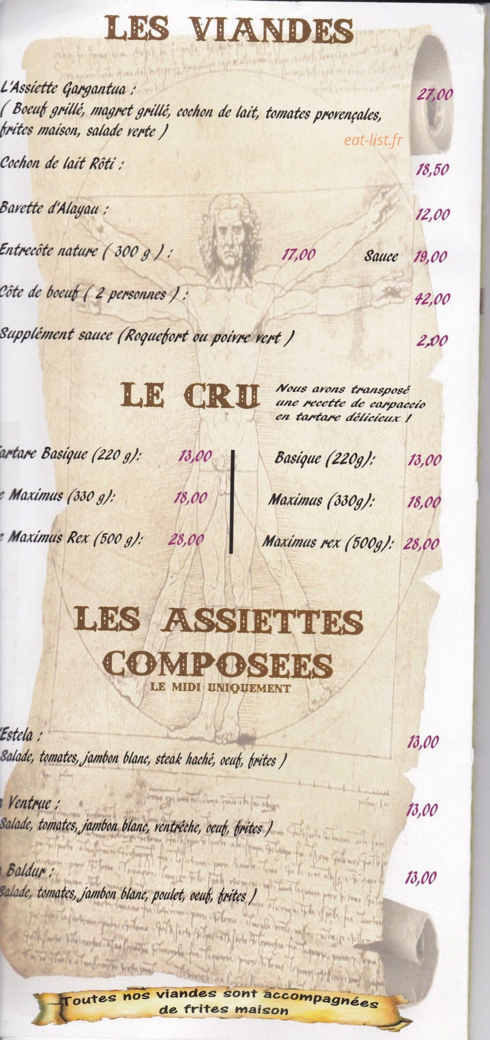 Gargantua Biscarrosse — carte page 2