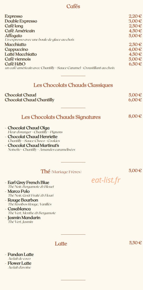 Henriette & Olga — carte page 6