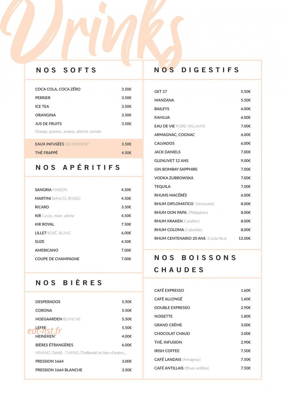 L'Archipel — carte page 1