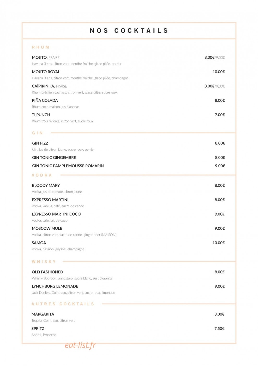 L'Archipel — carte page 2