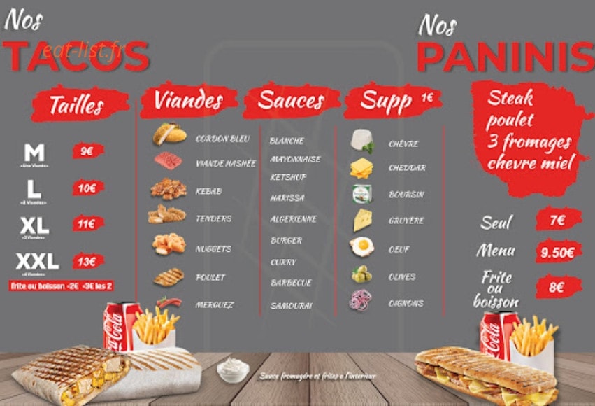 L'as  du Kebab — carte page 2