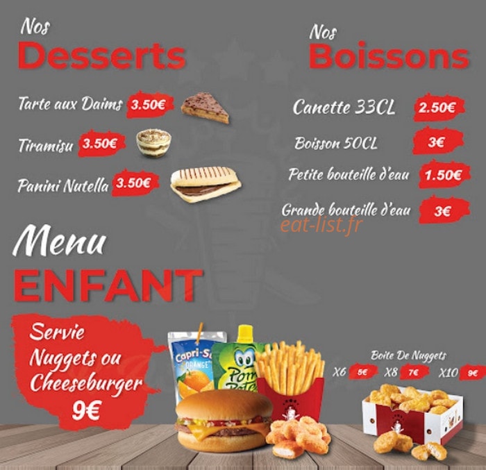 L'as  du Kebab — carte page 3