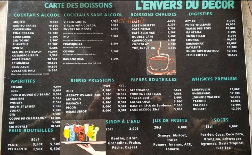 L'envers du décor — carte page 2