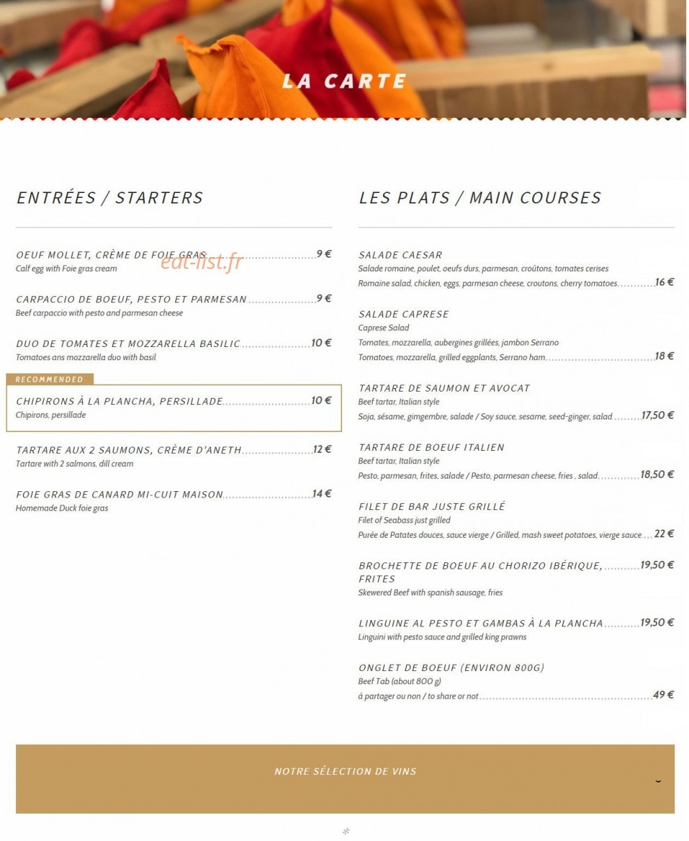 L'Idylle — carte page 2