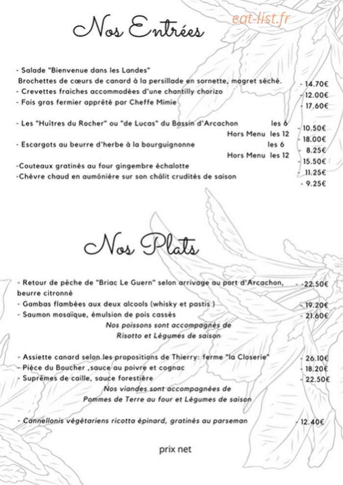 Le bord de plage — carte page 1