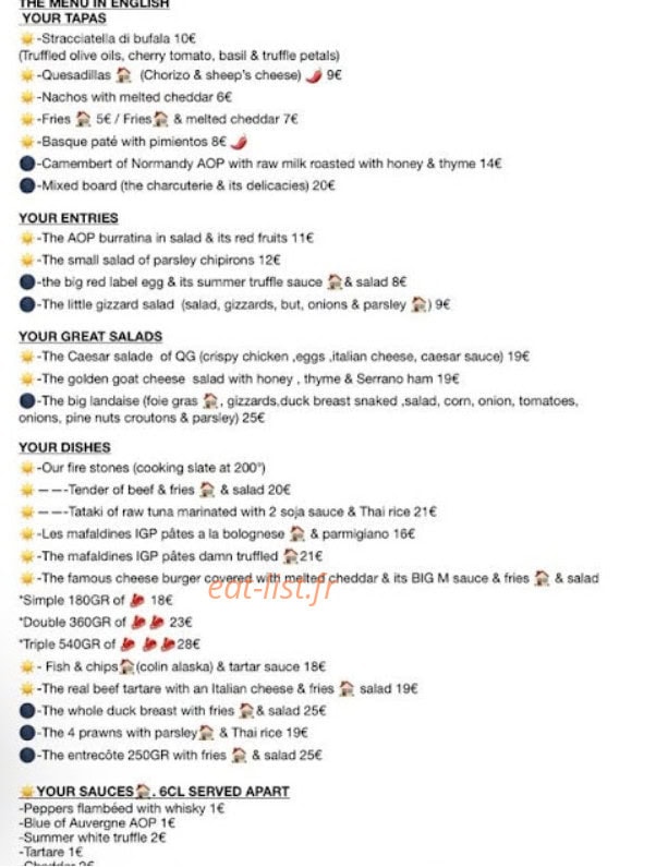 Le QG — carte page 1