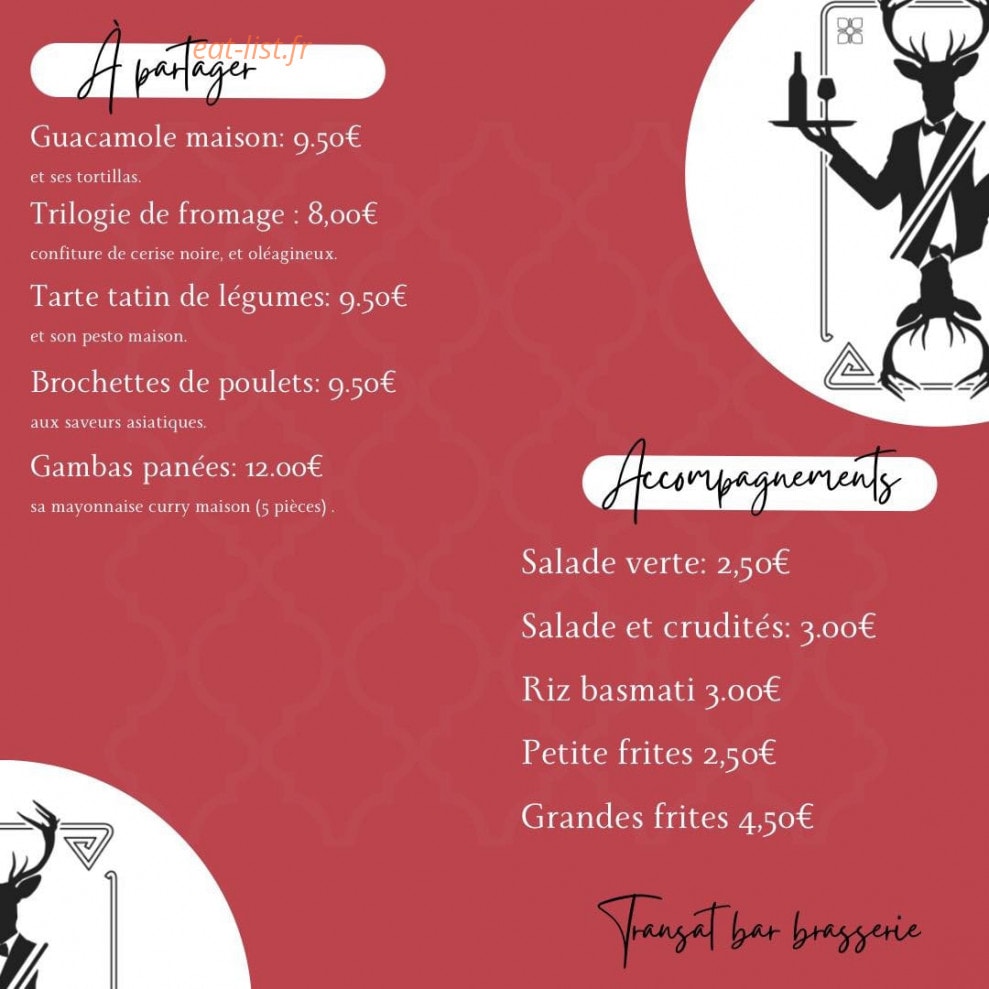 Le Transat — carte page 4