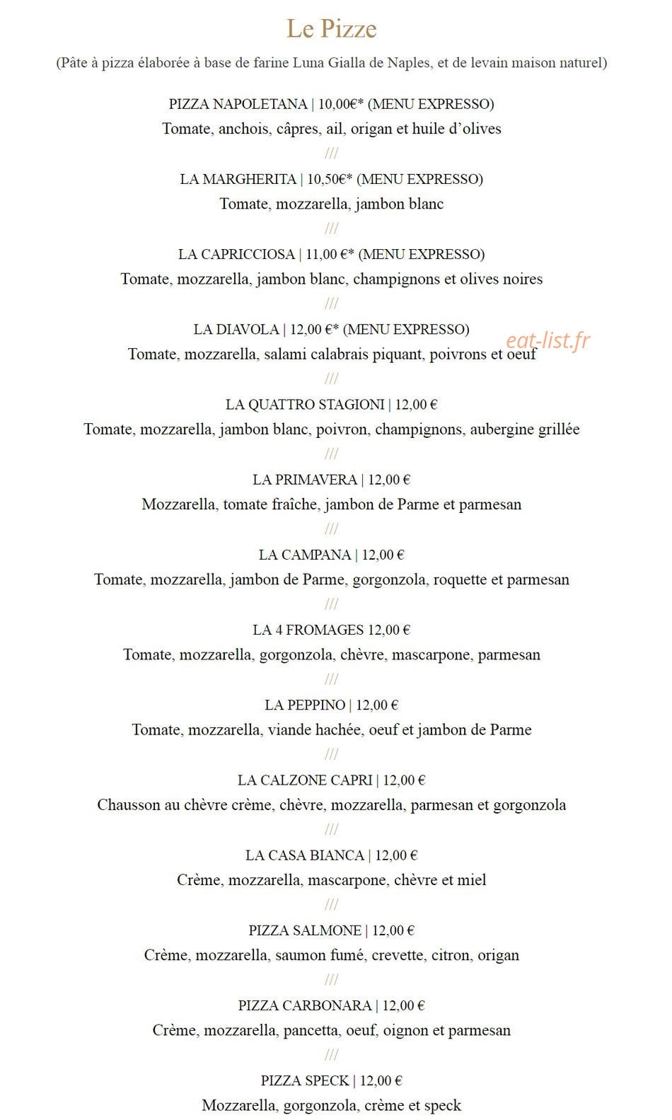 Les Italiens — carte page 2